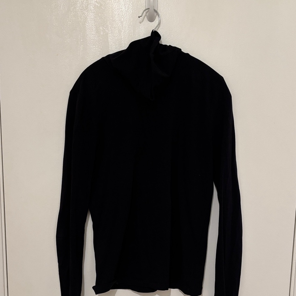 Basic Unisex Black Turtleneck